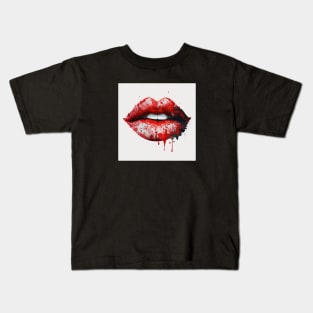 Sweet Lips, Cool Lips Kids T-Shirt